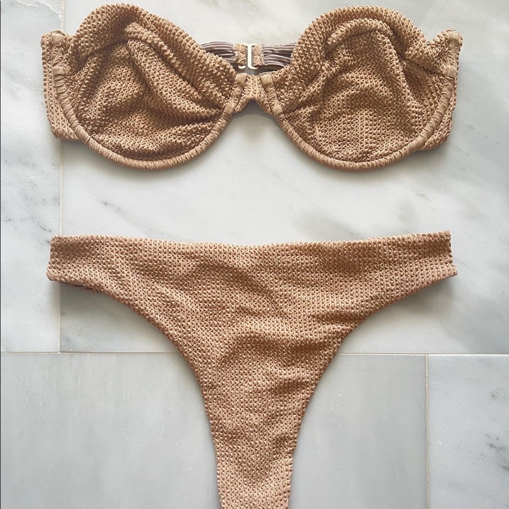 ACACIA TEA SCRUNCH SET (SIZE LARGE)